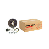 HUB DRUM PRE GREASED WITH 5 BOLTS