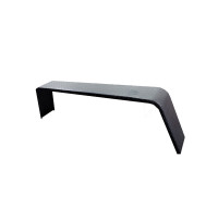 Jeep style 10 x 72 Tandem diamond plate Fender