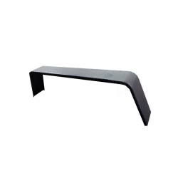 Jeep style 10 x 72 Tandem diamond plate Fender