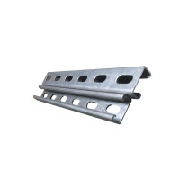 14gauge 1-5/8"x1-5/8" x 10ft, slotted, Pre galvanized