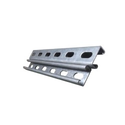 14gauge 1-5/8"x1-5/8" x 10ft, slotted, Pre galvanized