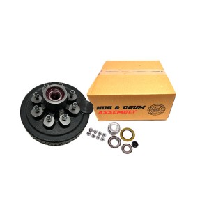 7k Pre-greased Hub Drum Assembly- 9/16 bolts