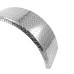 Tread plate round aluminium trailer fender