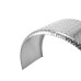 Tread plate round aluminium trailer fender