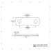 Shackle strap 2 5/8 Long