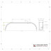 9 x72 Smooth steel Tandem Fender