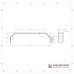 9 x 72 Double broke Tread plate fender