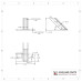 Spare mount tire carrier 2 x 2 x 9L
